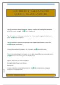GCU BIO-322 FINAL EXAM 2025 QUESTIONS AND ANSWERS