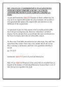 BUL 4310 EXAM 2 COMPREHENSIVE EXAM QUESTIONS  WITH DETAILED VERIFIED AND 100&percnt; ACCURATE  ANSWERS BRAND NEW EXAM ALREADY GRADED &lpar;A&plus;  PASS&rpar;