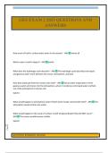 GES EXAM 2 2025 QUESTIONS AND ANSWERS