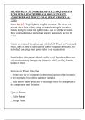 BUL 4310 EXAM 3 COMPREHENSIVE EXAM QUESTIONS  WITH DETAILED VERIFIED AND 100&percnt; ACCURATE  ANSWERS BRAND NEW EXAM ALREADY GRADED &lpar;A&plus;  PASS&rpar;