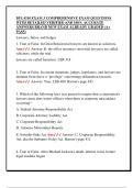 BUL4310 EXAM 3 COMPREHENSIVE EXAM QUESTIONS  WITH DETAILED VERIFIED AND 100&percnt; ACCURATE  ANSWERS BRAND NEW EXAM ALREADY GRADED &lpar;A&plus;  PASS&rpar; 