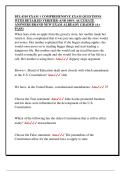 BUL4310 EXAM 1 COMPREHENSIVE EXAM QUESTIONS  WITH DETAILED VERIFIED AND 100&percnt; ACCURATE  ANSWERS BRAND NEW EXAM ALREADY GRADED &lpar;A&plus;  PASS&rpar; 