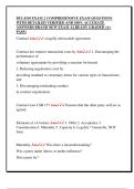 BUL4310 EXAM 2 COMPREHENSIVE EXAM QUESTIONS  WITH DETAILED VERIFIED AND 100&percnt; ACCURATE  ANSWERS BRAND NEW EXAM ALREADY GRADED &lpar;A&plus;  PASS&rpar;
