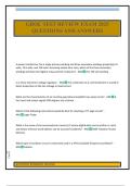 GROL TEST REVIEW EXAM 2025 QUESTIONS AND ANSWERS
