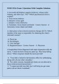 NURS 3554&colon; Exam 1 Questions With Complete Solutions