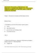 Test Bank For Clinical Immunology and Serology&colon; A Laboratory Perspective Fifth Edition by Linda E&period; Miller&vert;&vert;ISBN&colon;9780803694408