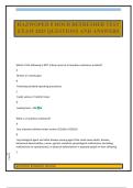 HAZWOPER 8 HOUR REFRESHER TEST EXAM 2025 QUESTIONS AND ANSWERS