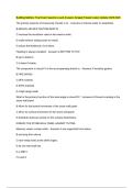 Building Matters Final Exam Questions and Answers Already Passed Latest Update 2025-2026