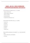 GRCC EXAM PACK WITH COMPLETE SOLUTIONS 