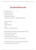 New Mexico History Cum&period; 