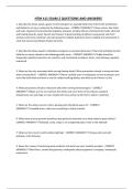 HTM 411 EXAM 2 QUESTIONS AND ANSWERS