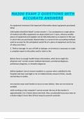 MA500 EXAM 2 QUESTIONS WITH ACCURATE ANSWERS