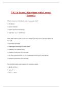 NR224 Exam 2 Questions with Correct  Answers 