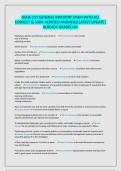 OSHA 511 GENERAL INDUSTRY EXAM WITH ALL CORRECT & 100&percnt; VERIFIED ANSWERS&vert;LATEST UPDATE&vert; ALREADY GRADED A&plus;