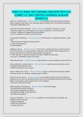 OSHA 511 FINAL TEST GENERAL INDUSTRY WITH ALL CORRECT & 100&percnt; VERIFIED ANSWERS&vert;ALREADY GRADED A&plus;