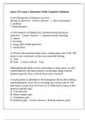nurse 251 exam 1 Questions With Complete Solutions