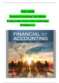  Financial Accounting 11th Edition Libby Test Bank | 2025 Update | All Chapters 1-13 | Guaranteed A+