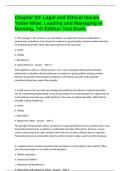 Chapter 03&colon; Legal and Ethical Issues Yoder-Wise&colon; Leading and Managing in Nursing&comma; 7th Edition Test Bank&period;