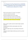 CNA Prometric Test Prep Material Newest 2025&sol;2026  Complete All Questions And Correct Detailed Answers  &lpar;Verified Answers&rpar; &vert;Brand New Version&excl;