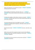 CADE STORM WATER COMPLIANCE CONSTRUCTION EXAM QUESTIONS AND ANSWERS LATEST DOWNLOADED 2025&sol;2026 ALL ANSWERS CORRECT DETAILED RATED A&plus; FOR SUCCESS