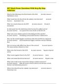 RVT Mock Exam&colon; Questions With Step-By-Step Solutions