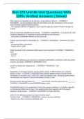Biol 373 Unit 6b Unit Questions With 100&percnt; Verified Answers &vert; Solved