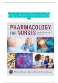 Test Bank for Pharmacology for Nurses&colon; A Pathophysiologic Approach &ndash; 7th Edition by Michael P&period; Adams&comma; Norman Holland & Carol Urban &ndash; Complete Chapters 1&ndash;50 Questions and Verified Answers With Rationales And Case Study&period;