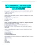 BIOL 373 midterm 2 correctly solved exam questions and answers &lbrace;100&percnt; correct&rcub; 2025&vert;2026