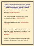 HUNTERS SAFETY QUIZ 2 LATEST 2025&sol;2026 ACTUAL EXAM WITH  COMPLETE QUESTIONS AND CORRECT DETAILED ANSWERS &lpar;100&percnt;  VERIFIED ANSWERS&rpar; &vert;ALREADY GRADED A&plus;&vert; &vert;&vert;PROFESSOR  VERIFIED&vert;&vert; &vert;&vert;BRANDNEW&excl;&excl;&excl;&vert;&vert; 