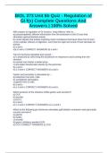 BIOL 373 Bundle Set Questions And Answers 100&percnt; Correct&excl;&excl;&excl;