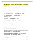 RVT Registry Review &ndash; Questions With Applicable Solutions