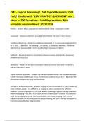 LSAT - Logical Reasoning&sol; LSAT Logical Reasoning Drill Pack&sol; Combo with "LSAT PRACTICE QUESTIONS" and 1 other &mdash; 200 Questions &plus; Brief Explanations With complete solution New&excl;&excl; 2025&sol;2026 