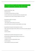 Advanced Pharm NURS 676 EXAM QUESTIONS AND  CORRECT ANSWERS UPDATED FOR 2025&sol;2026&period;