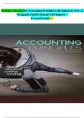 Solution Manual for Accounting Principles 14th Edition by Jerry J&period; Weygandt&comma; Paul D&period; Kimmel All Chapters Covered Grade A&plus; NEW VERSION