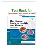 Test Bank for The Human Body in Health and Illness 8th Edition by Herlihy