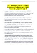 LET reviewer &lpar;Prof Ed 1&rpar; Exam Questions And Answers &lbrace;100&percnt; Correct&rcub; Latest Update&excl;&excl;&excl;