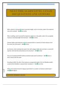 NICET FIRE ALARM LEVEL 1 EXAM 2025 QUESTIONS AND ANSWERS