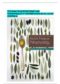 TEST BANK FOR NUTRITION THERAPY AND PATHOPHYSIOLOGY 3RD EDITIONN BY MARCIA NELMS&comma; SUCHER 2025&sol;2026 A&plus;