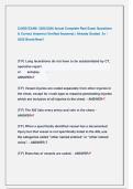CAISS EXAM  2025&sol;2026 Actual Complete Real Exam Questions  & Correct Answers &lpar;Verified Answers&rpar; &vert; Already Graded  A&plus; &sol;  2025 Brand New&excl;&excl;