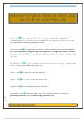 OREGON BARBER LICENSE EXAM 2025 QUESTIONS AND ANSWERS