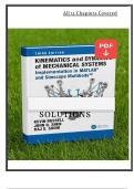 Solution Manual for Kinematics and Dynamics of Mechanical Systems &lpar;3rd Edition&rpar; by Kevin Russell&comma; Qiong Shen&comma; and Raj S&period; Sodhi