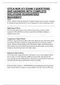 UTICA NUR 471 EXAM 3 QUESTIONS AND ANSWERS WITH COMPLETE SOLUTIONS GUARANTEED SUCCEED&excl;&excl;&excl;