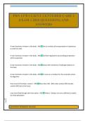 PRN 1178 CLIENT CENTERED CARE 2 EXAM 1 2025 QUESTIONS AND ANSWERS