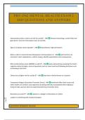 PRN 1562 MENTAL HEALTH EXAM 2 2025 QUESTIONS AND ANSWERS