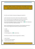 PSYC 3402 TEST 3 STUDY GUIDE EXAM 2025 QUESTIONS AND ANSWERS