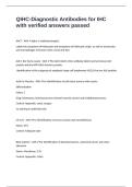 QIHC-Diagnostic Antibodies for IHC with verified answers passed