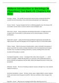 Midterm Introduction to Sociology 3e &lpar;OpenStax&rpar; Test Bank All Chapters Are Here&period;