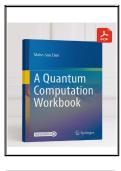 A Quantum Computation Workbook&comma; 1st Edition &lpar;2022&rpar; &ndash; Exercises and Solutions for Quantum Algorithms
