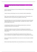 D291 Learning Experience Design Foundations I &ndash; WGU &vert;&vert; Solved Correctly&period;