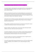 Second Quarter Quiz C202 WGU Ch 5-8 &vert;&vert; Graded A&plus;&period;